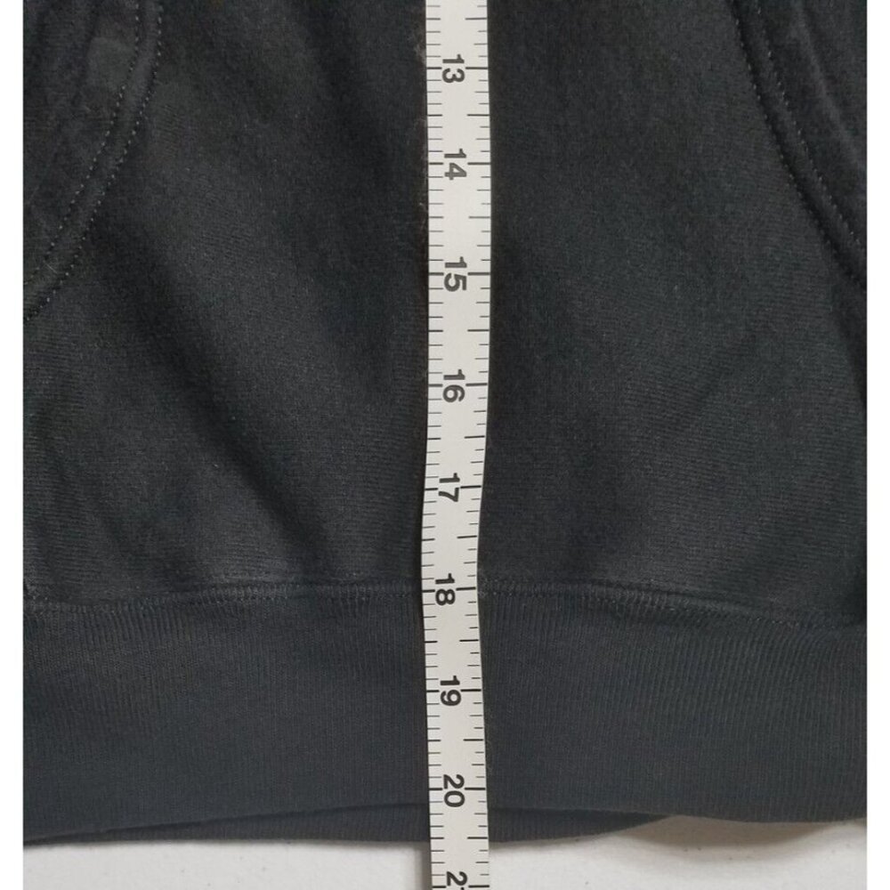 Champion Big Logo Reverse Weave Black Hoodie Hooded Sweatshirt Women's Small - Picture 5 of 14